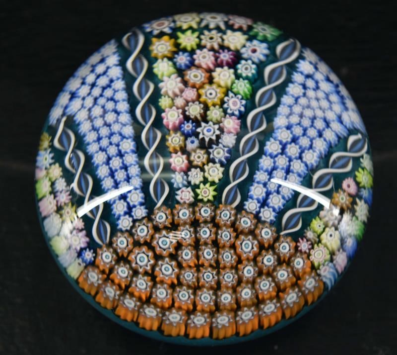 Perthshire Millefiori Paperweight (1 of 4)
