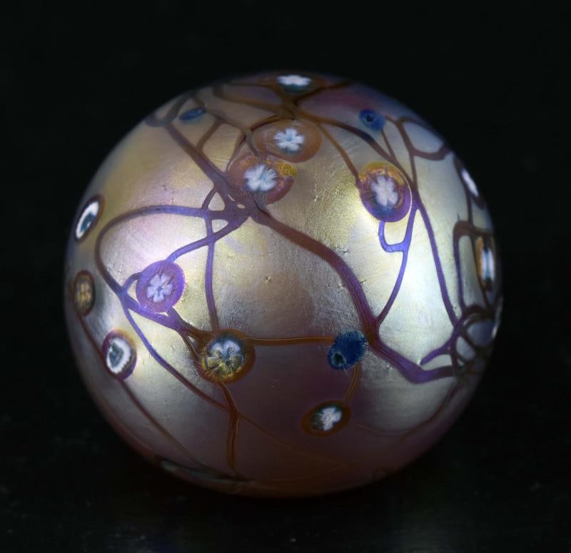 Carl Radke Phoenix Glass Paperweight (1 of 4)