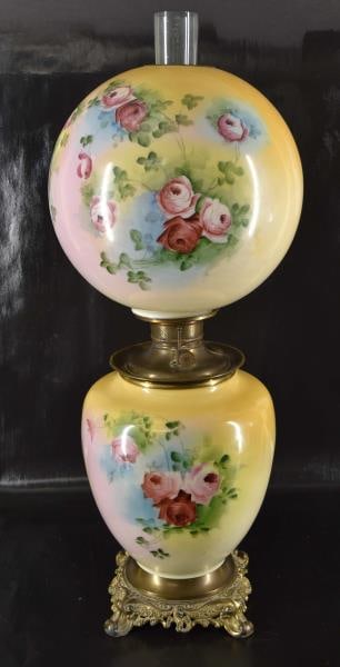 Hand Painted Gone With The Wind Lamp (1 of 9)