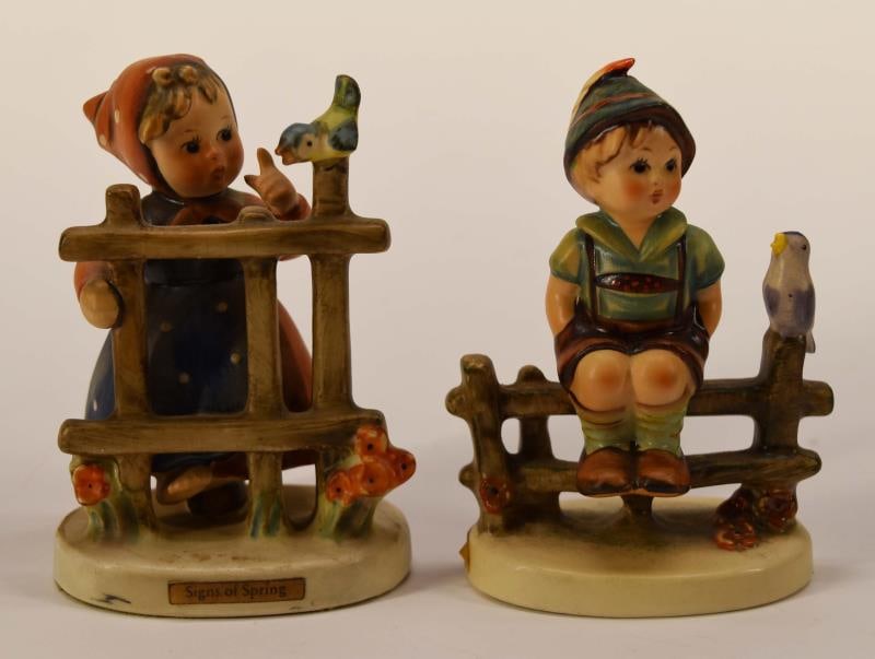 Two Hummel Figurines #111 & #203 (1 of 5)