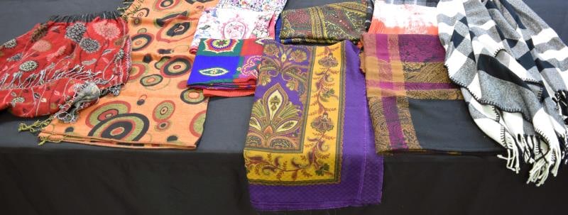 Group Of Scarves And Shawls (1 of 7)