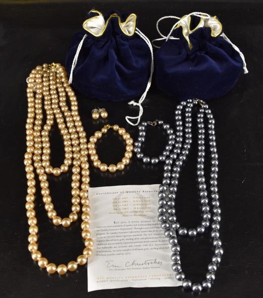 Q V C Cultured Pearl Sets? (1 of 4)