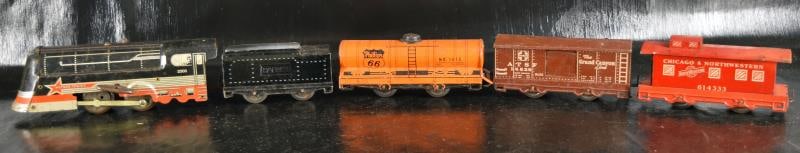 Hafner Tin Wind Up Train Set (1 of 6)