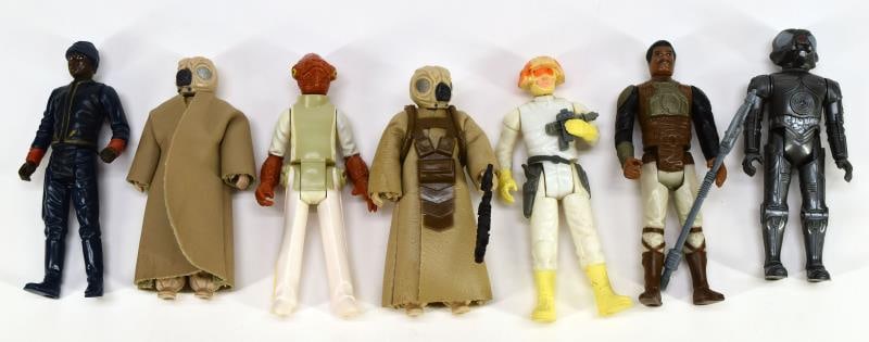 1981 & 1982 Star Wars Action Figures (1 of 10)
