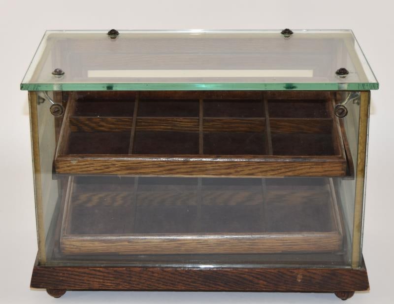 Early 20th Century Pocket Watch Display Case (1 of 7)