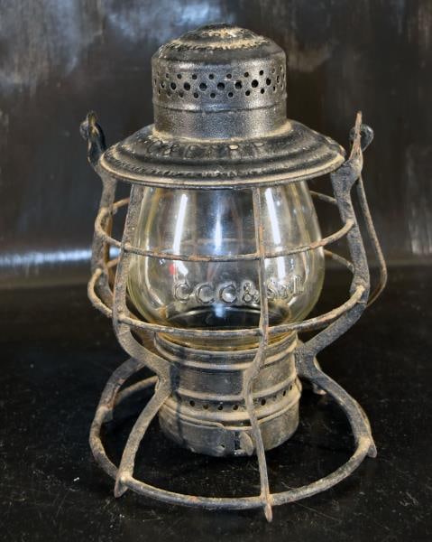 C. C. C. & St. L Globe & C. & E. I. Railroad Frame (1 of 8)