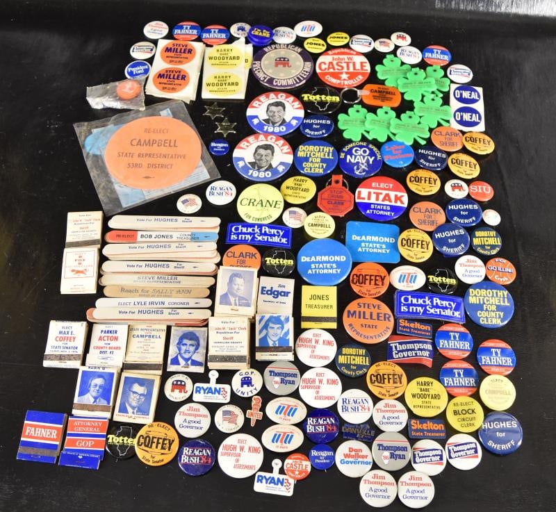 Group Of Political Buttons (1 of 5)