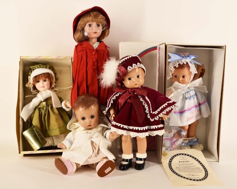 Five Effanbee Dolls (1 of 4)