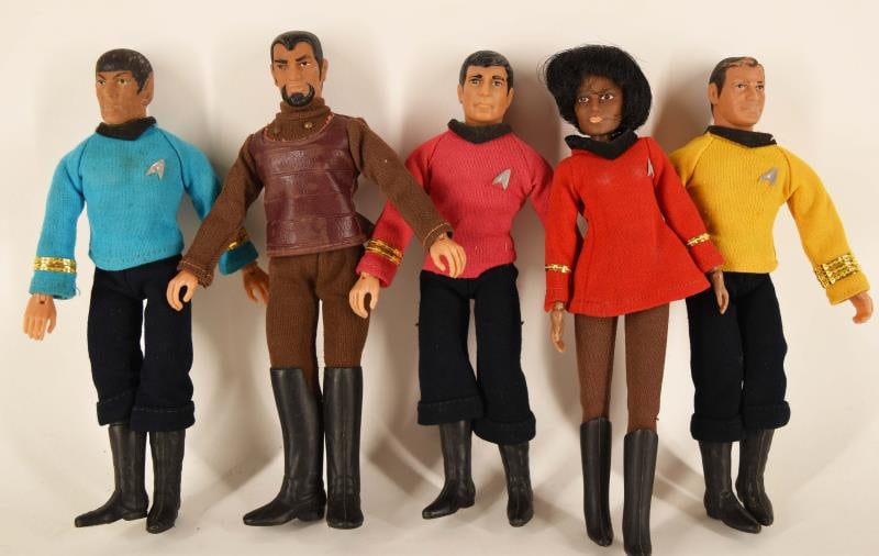 Group Of Vintage Star Trek Action Figures (1 of 3)