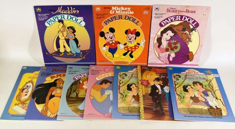 Walt Disney Vintage Paper Doll Books (1 of 3)