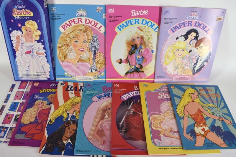 Group Of Barbie Paper Doll Books (1 of 3)