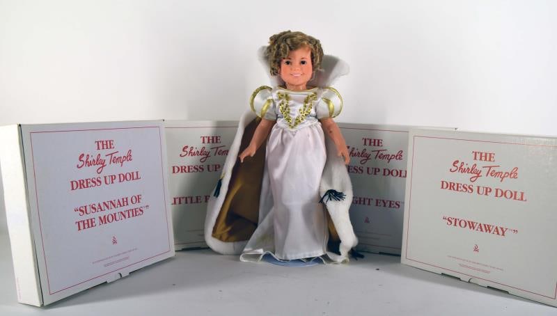Shirley Temple Dress Up Doll With Outfits (1 of 5)