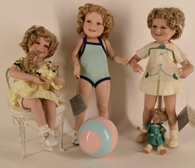 Group Of Danbury Mint Shirley Temple Dolls (1 of 4)