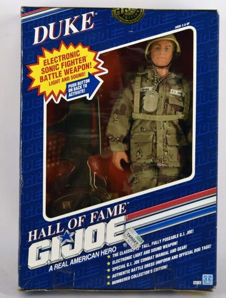 1991 Hasbro G I Joe American Hero Action Toy: Featuring G I Joe In U. S. Army, Hall Of Fame Real American Hero. G I Joe Is In Original Box With Original Clothing And Accessories. Figure Is 12" Tall.