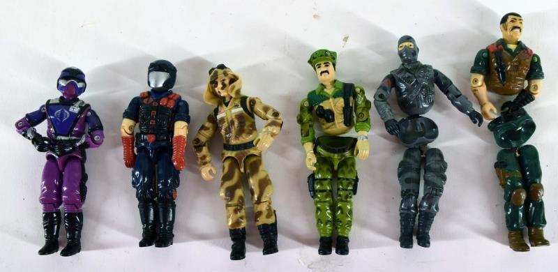 Collection Of Small G I Joe Action Figures (1 of 3)