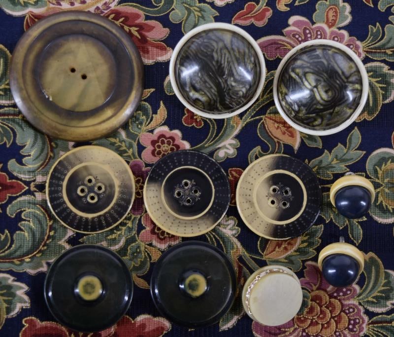 Eleven Celluloid Buttons (1 of 4)