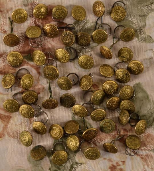 Waterbury City Of Chicago Police Uniform Buttons (1 of 4)