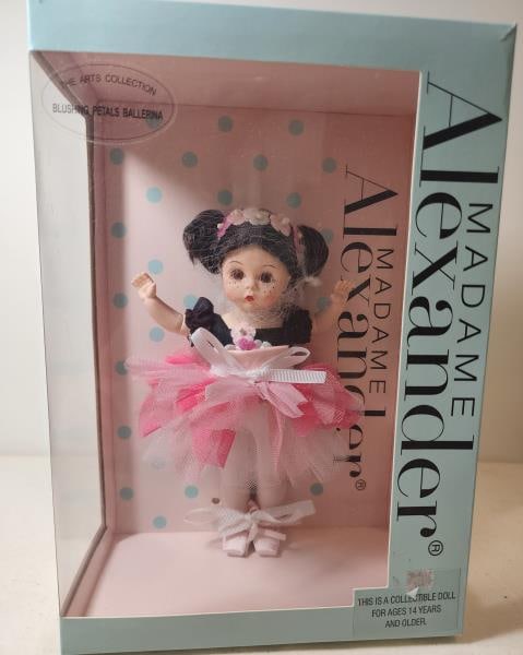 Madame Alexander Blushing Petals Ballerina Doll: Featuring The Madame Alexander Blushing Petals Ballerina 8" Doll, In The Original Box.