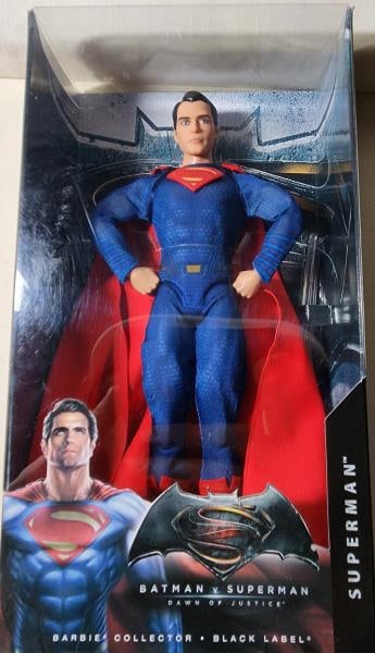 Superman Barbie Collection Dawn Of Justice Doll: Featuring The Superman Barbie Collection Dawn Of Justice Doll, In Original Box.
