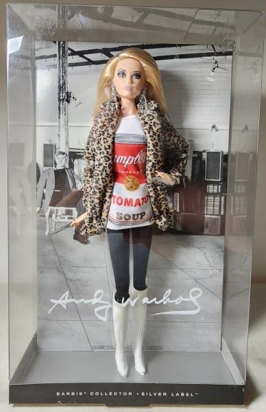 Barbie Andy Warhol Campbell's Soup Doll (1 of 7)
