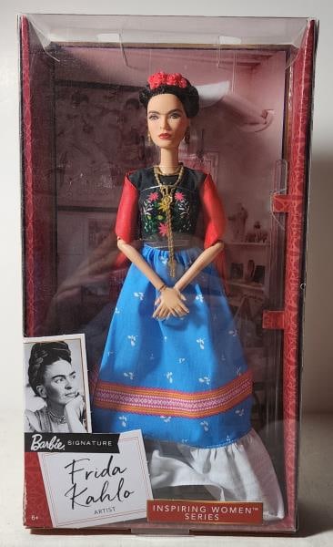 Barbie Inspiring Women Frida Kahlo Artist Doll (1 of 7)