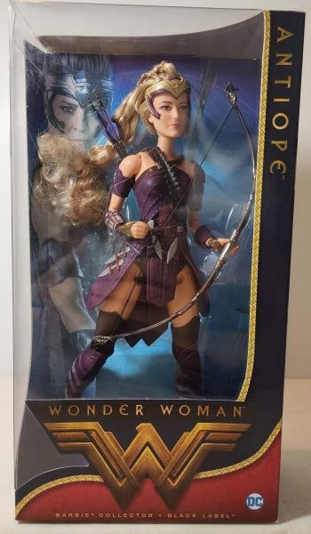 Barbie Wonder Woman Antiope Doll: Featuring The Dc Comic Wonder Woman Antiope Doll, From The Black Label Collection, In The Original Box.