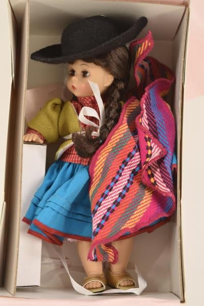 Madame Alexander Bolivia Fighting Cholita Doll: Featuring The Madame Alexander Bolivia Fighting Cholita 8" Doll, In The Original Box.