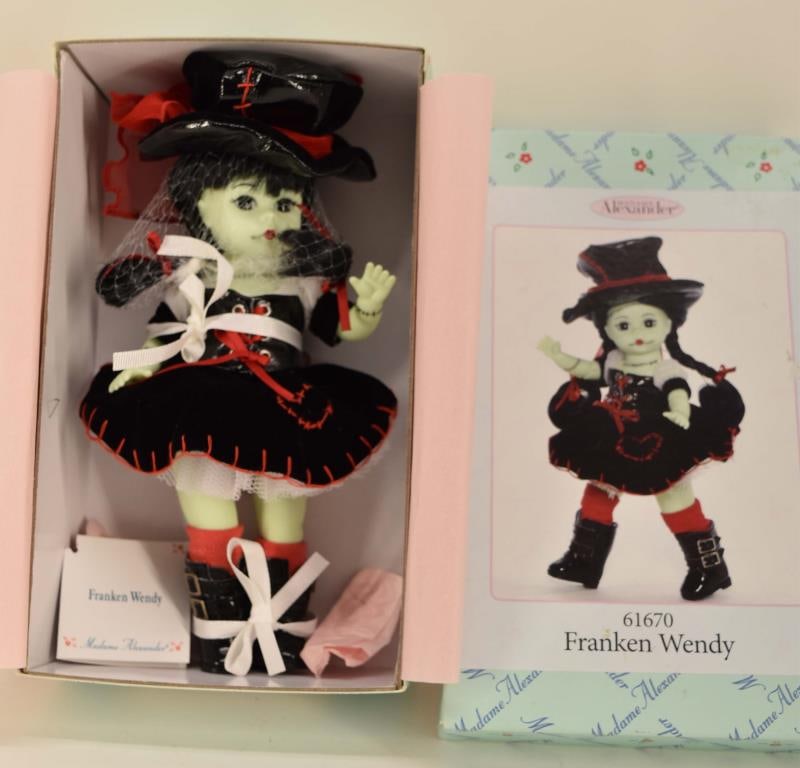 Madame Alexander Franken Wendy Doll: Featuring The Madame Alexander Franken Wendy 8" Doll, In The Original Box.