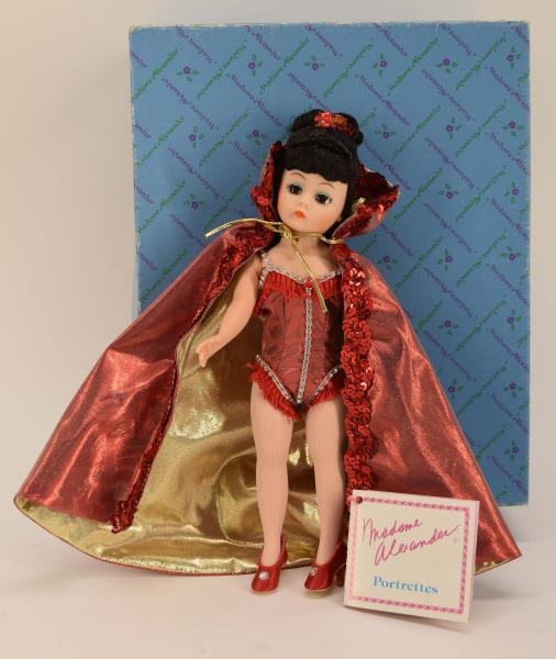 Madame Alexander Trapeze Artist Doll: Featuring The Madame Alexander Trapeze Artist 9" Doll, In The Original Box With Tag, Missing The Heel On One Shoe.