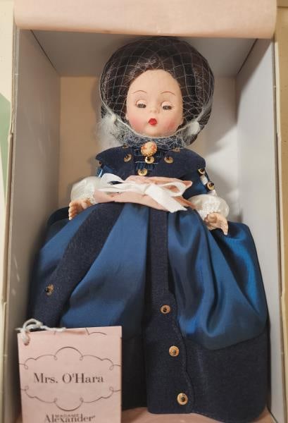 Madame Alexander Mrs. O'hara Doll: Featuring The Madame Alexander Mrs. O'hara Doll, #48115, 8" In The Original Box With Coa.