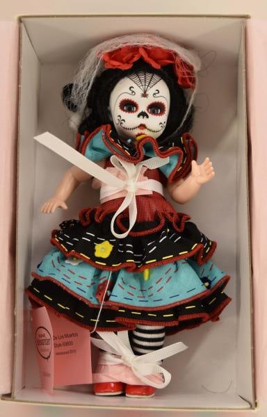 Madame Alexander Dia De Los Muertos Doll: Featuring The Madame Alexander Dia De Los Muertos Doll, #69800, 8" In The Original Box With Coa.