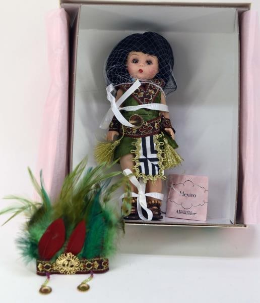 Madame Alexander Mexico Doll: Featuring The Madame Alexander Mexico 8" Doll, #50450, In The Original Box With Tag.