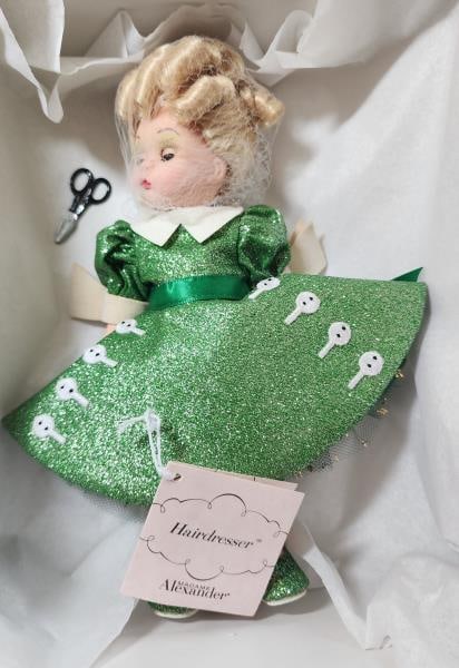 Madame Alexander Hairdresser Doll: Featuring The Madame Alexander Hairdresser 8" Doll, #33585, In The Original Box With Tag.