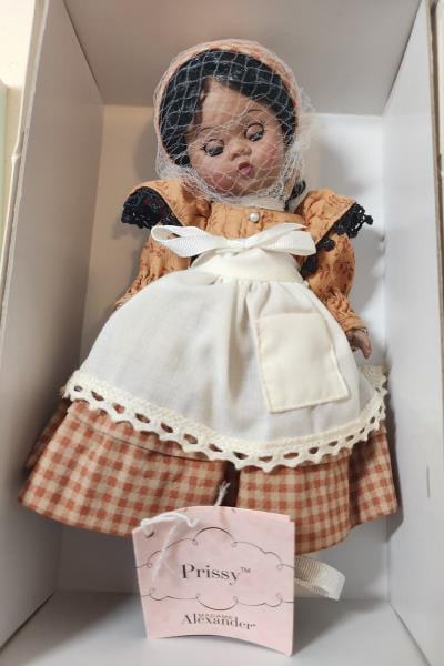 Madame Alexander Prissy Doll: Featuring The Madame Alexander Prissy 8" Doll, #39985, In The Original Box With Tag.