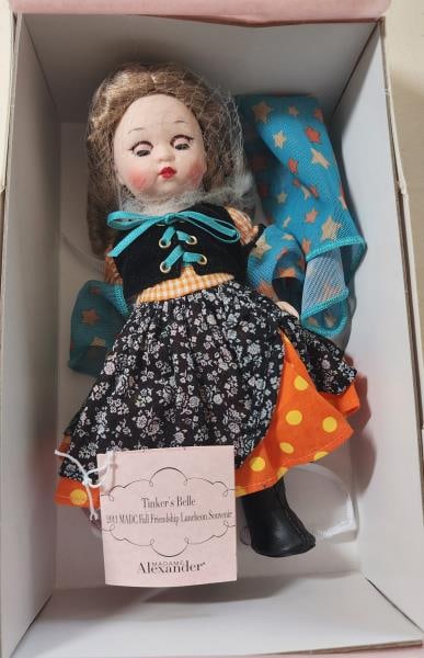 Madame Alexander Tinker's Belle Doll: Featuring The Madame Alexander Tinker's Belle 8" Doll, #64150, In The Original Box With Tag.