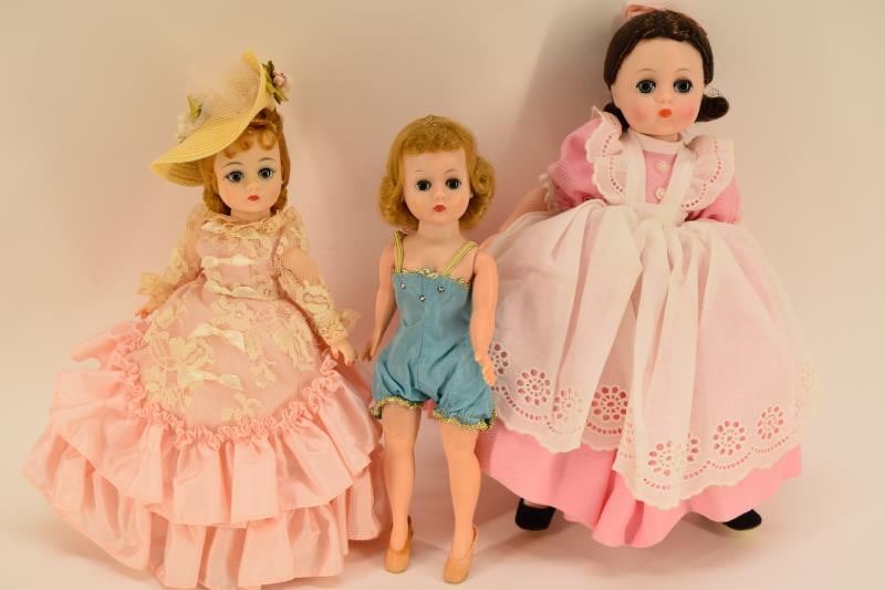 Three Madame Alexander Vintage Dolls (1 of 4)