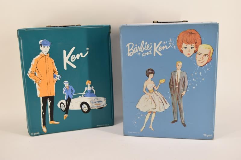 1962 & 63 Barbie & Ken Carrying Cases (1 of 5)