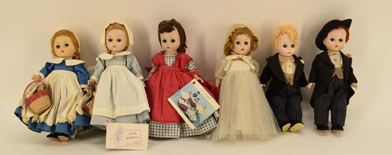 Six Vintage Madame Alexander Dolls (1 of 3)