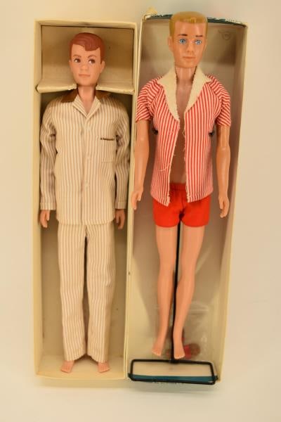 Two Vintage Barbie Ken Dolls (1 of 2)
