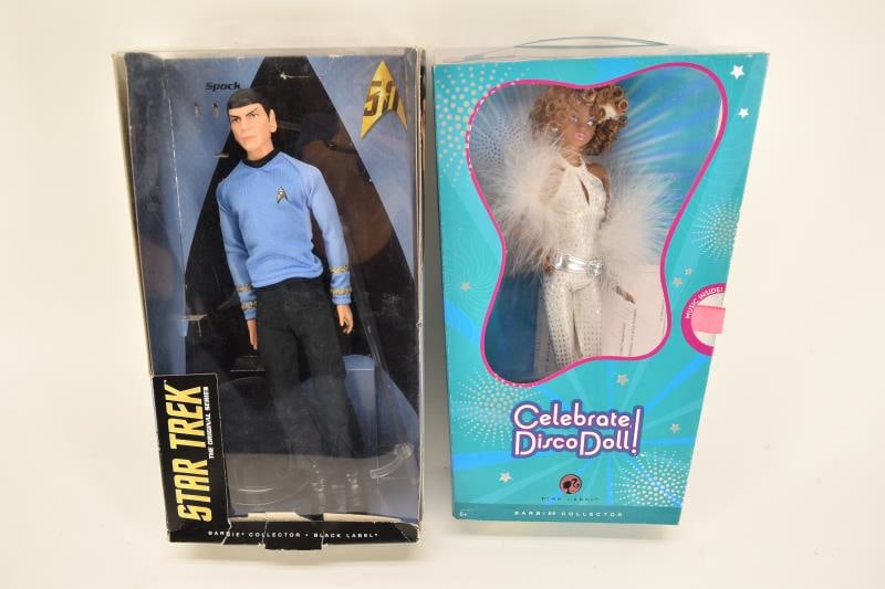 Barbie Disco Doll & The 50th Anniversary Spock (1 of 4)