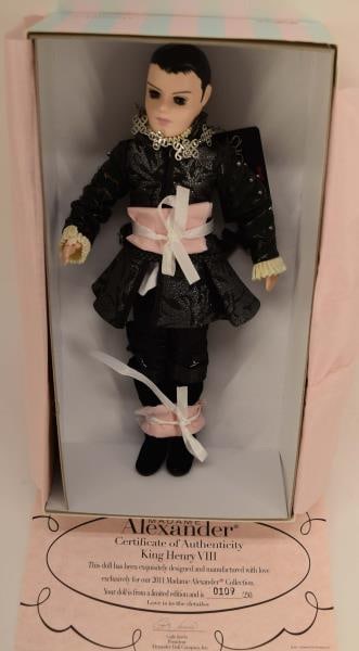 Madame Alexander King Henry The 8th  Doll (1 of 2)