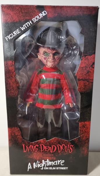 Living Dead Freddy Krueger Nightmare On Elm Street: Featuring The Living Dead Freddy Krueger Nightmare On Elm Street Doll, In The Original Box.