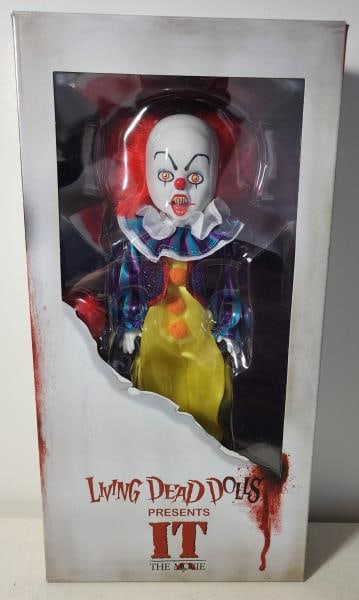 Living Dead Dolls Presents It 1990 Pennywise Doll: Featuring The Living Dead Dolls Presents It 1990 Pennywise Doll In The Original Box.