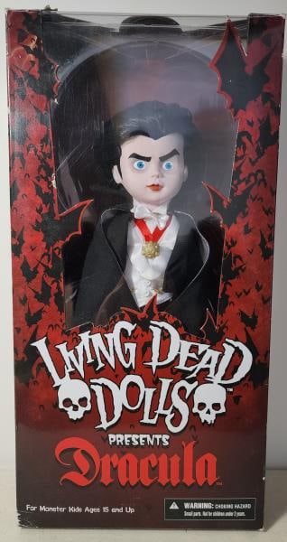 Living Dead Dracula Doll: Featuring The Living Dead Dracula Doll In The Original Box.