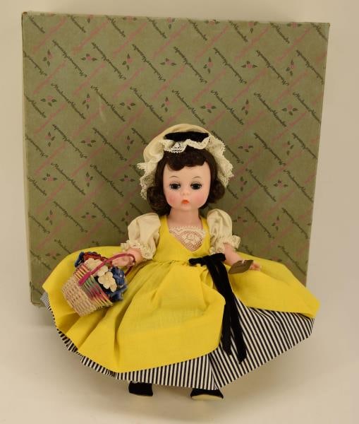 Madame Alexander French International Doll: Featuring The Madame Alexander French International 8" Doll, #390 In The Original Box With Tag.