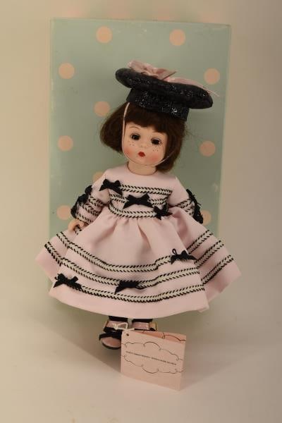 Madame Alexander Party Dress Wendy Doll: Featuring The Madame Alexander Party Dress Wendy 8" Doll, #48335. In The Original Box With Tag.
