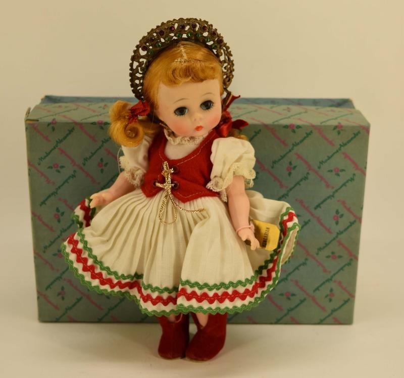 Madame Alexander International Hungary Doll: Featuring The Madame Alexander International Hungary 8" Doll, #597, In The Original Box.