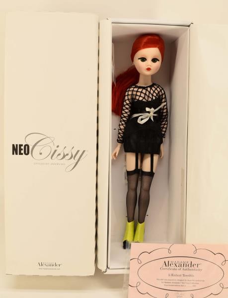 Madame Alexander Neo Cissy L' Enfant Terrible Doll: Featuring The Madame Alexander L' Enfant Terrible Neo Cissy 16" Doll, #48398, In The Original Box With Tags And Coa.