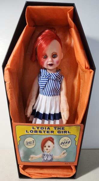 Living Dead Doll Lydia The Lobster Girl: Featuring The Living Dead Doll Lydia The Lobster Girl Original Box.