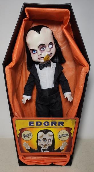 Living Dead Doll Edgrr: Featuring The Living Dead Doll Edgrr Original Box.